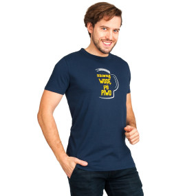 Bavlněné tričko model 17400055 Navy Blue - Yoclub