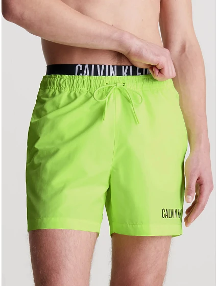 Pánské plavky MEDIUM DOUBLE WB  žluté  model 19509081 - Calvin Klein