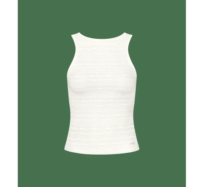 sloggi FREE Evolve Tank Top Lace - WHITE - SLOGGI WHITE - SLOGGI