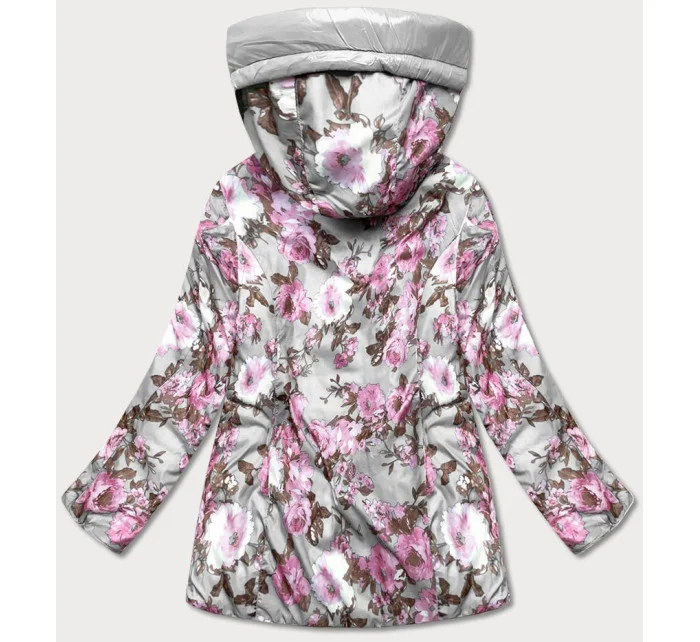 Oboustranná šedá dámská bunda model 17214400 - CANADA Mountain Oboustranná šedá dámská bunda model 17214400 - CANADA Mountain