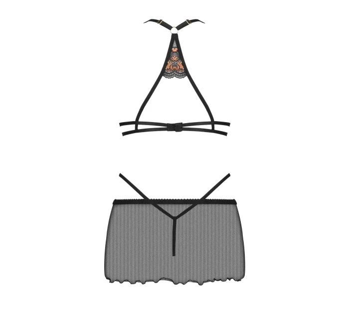 Dámská erotická košilka Goldie chemise - BEAUTY NIGHT FASHION Dámská erotická košilka Goldie chemise - BEAUTY NIGHT FASHION