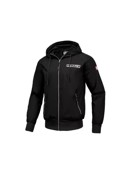 Pit Bull West Coast Logo Černá přechodná pánská jarní bunda - pánské model 21929176 Pit Bull West Coast Logo Černá přechodná pánská jarní bunda - pánské model 21929176