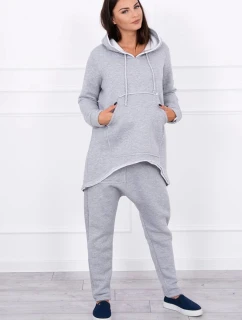 Šedá souprava kalhot model 21755628 - K-Fashion