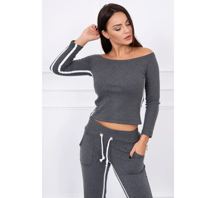 Sada s dvojitými pruhy grafit