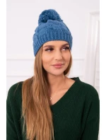 Fleecová čepice Stefania K278 denim Fleecová čepice Stefania K278 denim