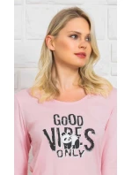 Dámské pyžamo dlouhé Good model 16296983 - Vienetta Secret