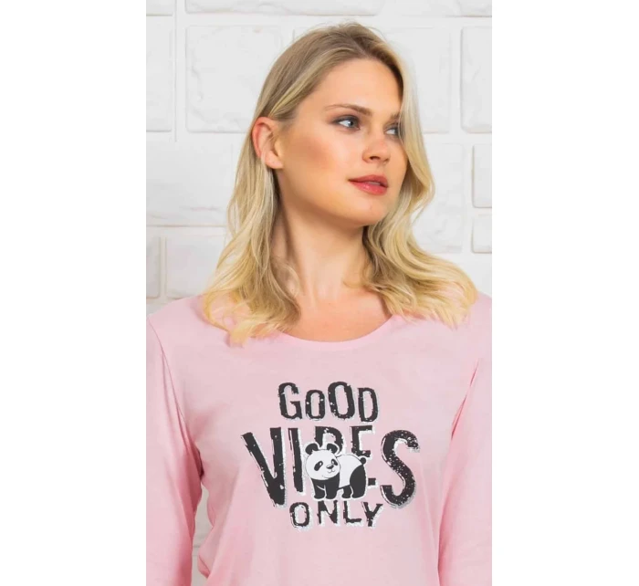 Dámské pyžamo dlouhé Good model 16296983 - Vienetta Secret