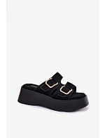Klapky na platformě model 228975 Step in style