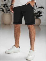 Pánské džínové šortky černé Dstreet SX2547 Pánské džínové šortky černé Dstreet SX2547
