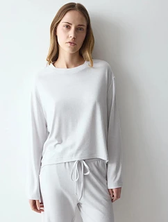 Dámský top Cozy Comfort Top X 01 světle šedý Light Grey Melange - TRIUMPH