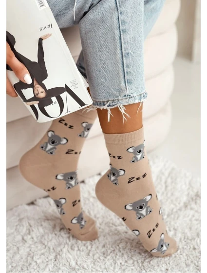 Milena 0200-179 spící koaly ponožky 37-41