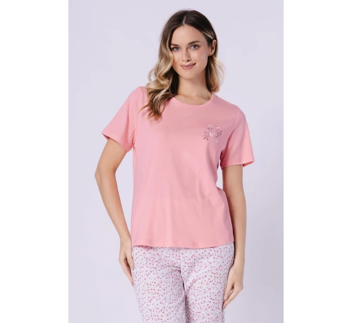 Pyžamo Leveza 1759 Oksana kr/r 3XL-4XL