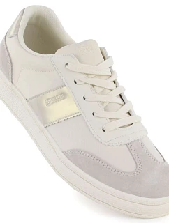 Dámská kožená sportovní obuv béžová Big Star TT274155