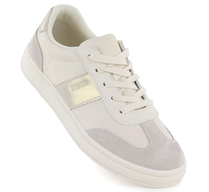 Dámská kožená sportovní obuv béžová Big Star TT274155 Dámská kožená sportovní obuv béžová Big Star TT274155