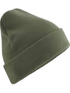 Beechfield B 830N Pletená čepice z bio bavlny 53.830N olive green