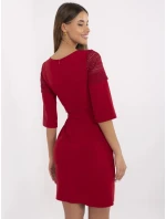 LK SK šaty model 20976008 bordó - FPrice