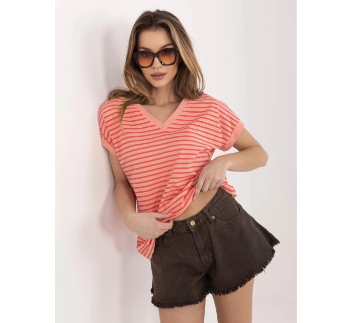 Tričko RV TS A1124.90 peach Tričko RV TS A1124.90 peach