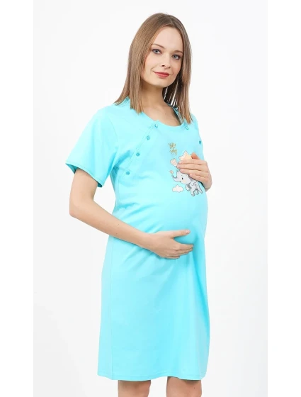 Dámská noční košile mateřská model 15138796 - Vienetta Dámská noční košile mateřská model 15138796 - Vienetta