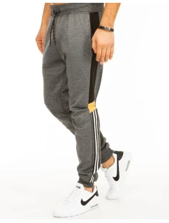 Pánské tmavě šedé tepláky Dstreet model 21962645 - FashionStreet