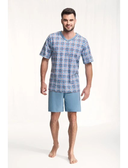 Pánské pyžamo Luna 793 M-2XL kr/r Pánské pyžamo Luna 793 M-2XL kr/r