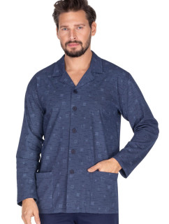 Pánské pyžamo 444 dark blue plus - REGINA