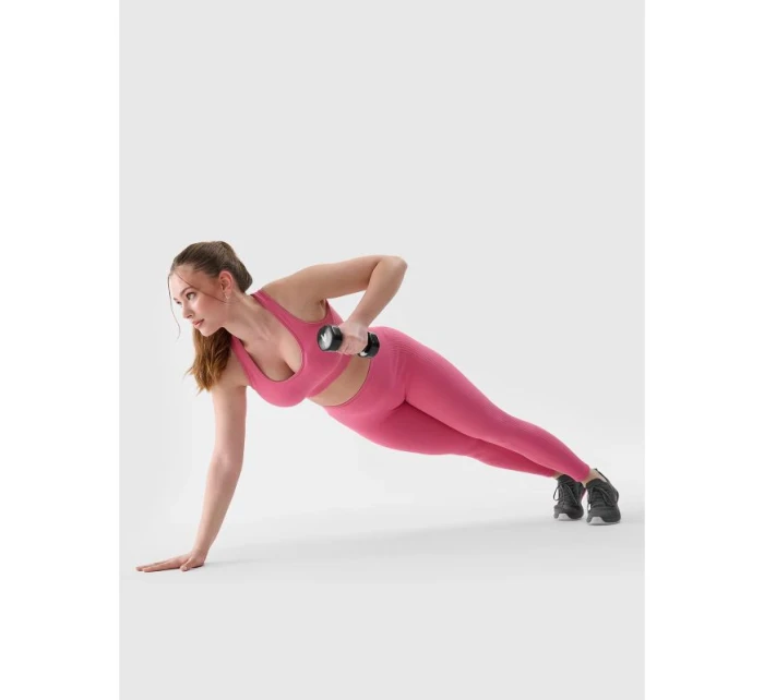 Dámské bezešvé tréninkové legíny 4F 4FRSS24TFTIF272-54S dámské