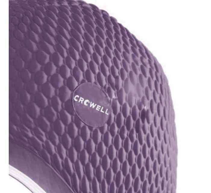 Plavecká čepice  Bubble fialové model 21784003 - Crowell