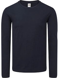 Fruit of the Loom Iconic 150 LSL T Tričko s dlouhým rukávem 16.1446 deep navy