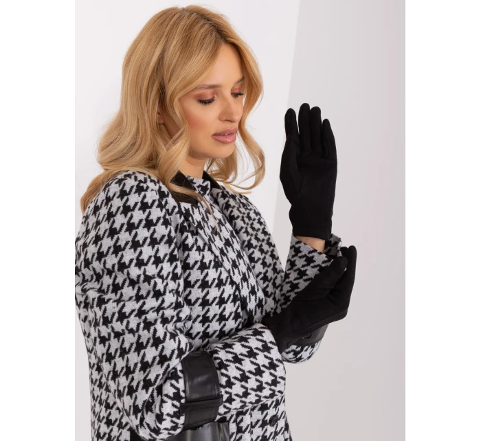 Rękawiczki AT RK model 19381291 czarny - FPrice Rękawiczki AT RK model 19381291 czarny - FPrice