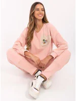 Bluza DHJ BL model 20857382 brzoskwiniowy - FPrice Bluza DHJ BL model 20857382 brzoskwiniowy - FPrice