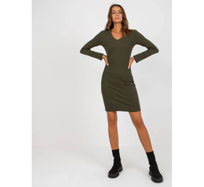 EM SK 673 šaty.78P khaki EM SK 673 šaty.78P khaki