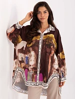 IT košile KS 18729.12 hnědá