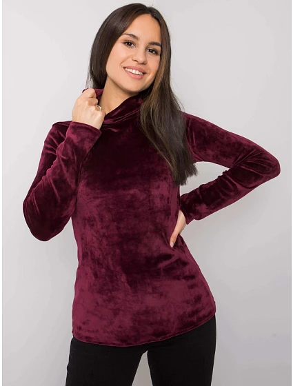 Halenka LK BZ model 16327988 kaštanová - FPrice Halenka LK BZ model 16327988 kaštanová - FPrice