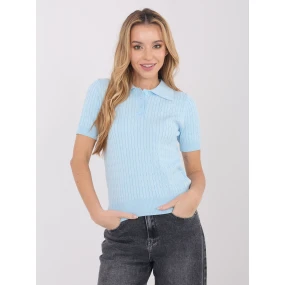 Sweter PM SW model 21821392 jasny niebieski - FPrice