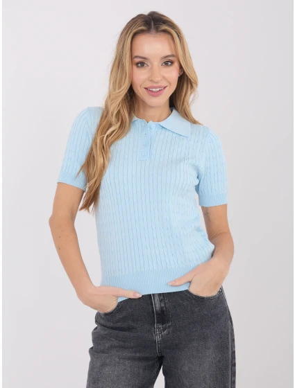 Jumper PM SW CV6679.32 světle modrý Jumper PM SW CV6679.32 světle modrý