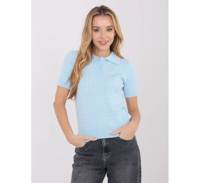 Jumper PM SW CV6679.32 světle modrý Jumper PM SW CV6679.32 světle modrý