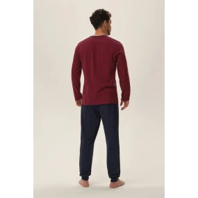 Pánské pyžamo 41909 Jarvis red - HENDERSON