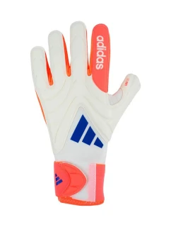 Brankářské rukavice adidas Copa League bílé a oranžové JN5343