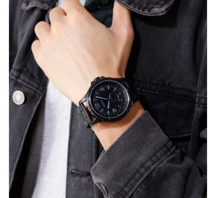 Pánské hodinky Skmei 1513BK + BOX pánské Pánské hodinky Skmei 1513BK + BOX pánské