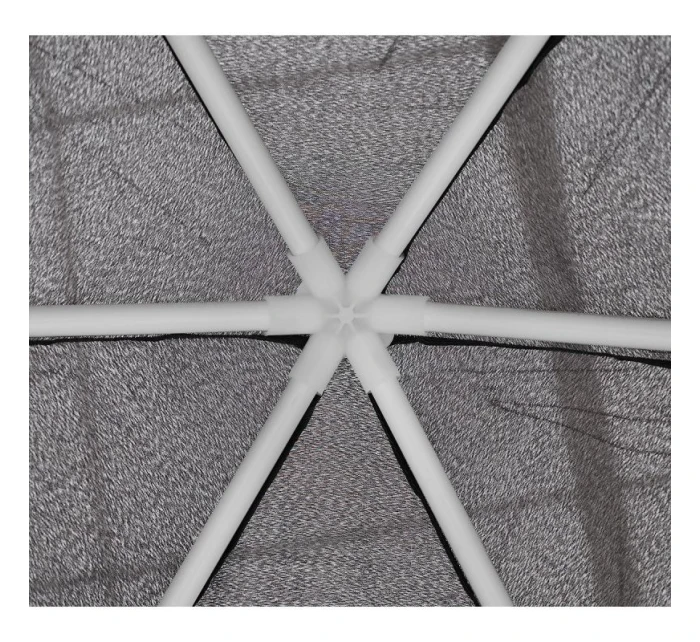 Zahradní pavilon 2x2x2x2,5 m s šedou moskytiérou Zahradní pavilon 2x2x2x2,5 m s šedou moskytiérou