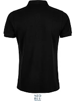 Men Pánské piqué polo deep black model 22500560 - NEOBLU Men Pánské piqué polo deep black model 22500560 - NEOBLU