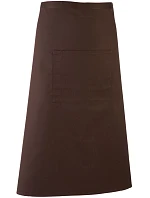 PR 158 Zástěra do pasu dlouhá "Colours" model 22470830 brown - Premier PR 158 Zástěra do pasu dlouhá "Colours" model 22470830 brown - Premier