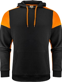 Printer Prime Hoodie Mikina s kapucí 61.2070 black/orange
