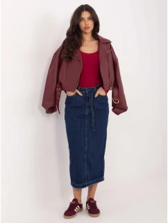 Spódnica model 21819027 granatowy - FPrice