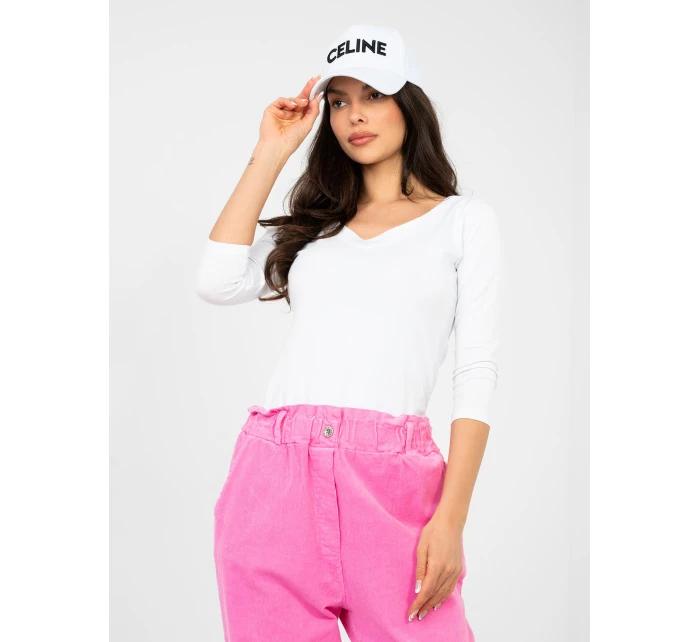 Bluzka RV BZ model 22011433 biały - FPrice Bluzka RV BZ model 22011433 biały - FPrice