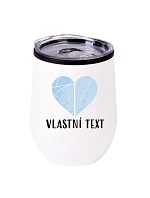 Personalizovaný termohrnek "BOWL" - Dvě místa, jedno srdce