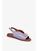 Dásmské sandály A8228 fialové - Yolera Dásmské sandály A8228 fialové - Yolera