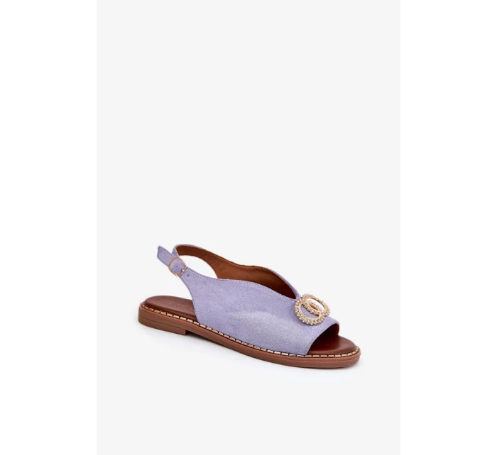 Dásmské sandály A8228 fialové - Yolera Dásmské sandály A8228 fialové - Yolera