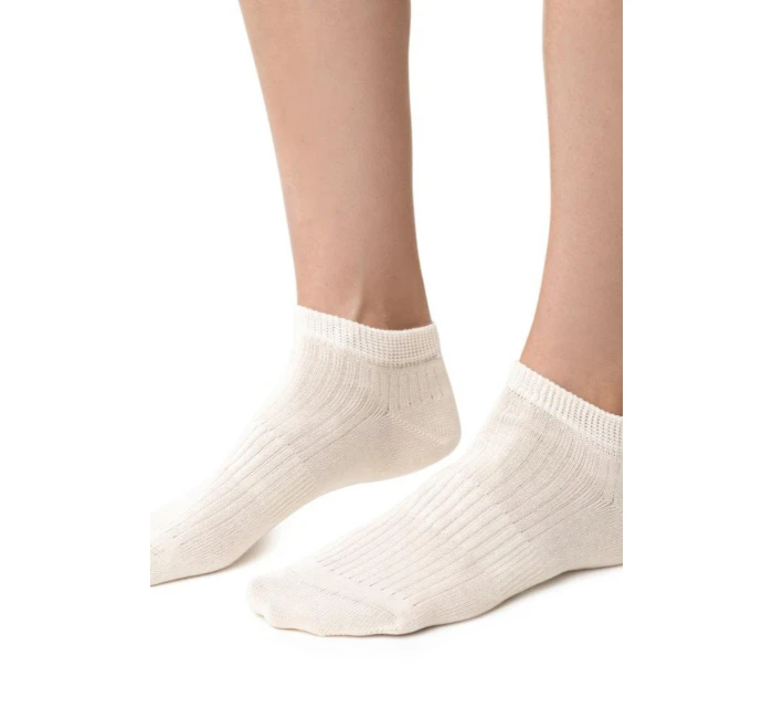 Přírodní nohy 100% bavlna model 21338619 - Steven Přírodní nohy 100% bavlna model 21338619 - Steven