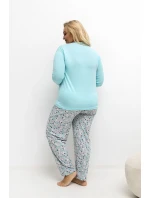 ~Piżama Plus Size model 221184 Forever Pink ~Piżama Plus Size model 221184 Forever Pink